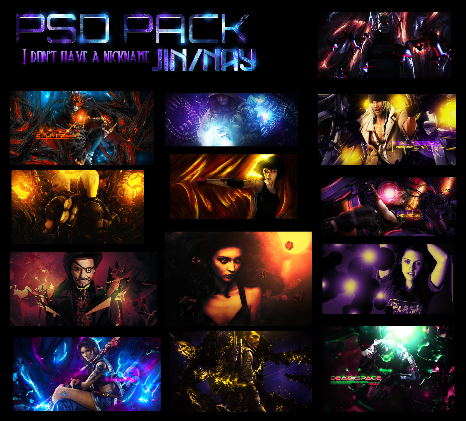 PSD PACK 2 by N-3O on DeviantArt