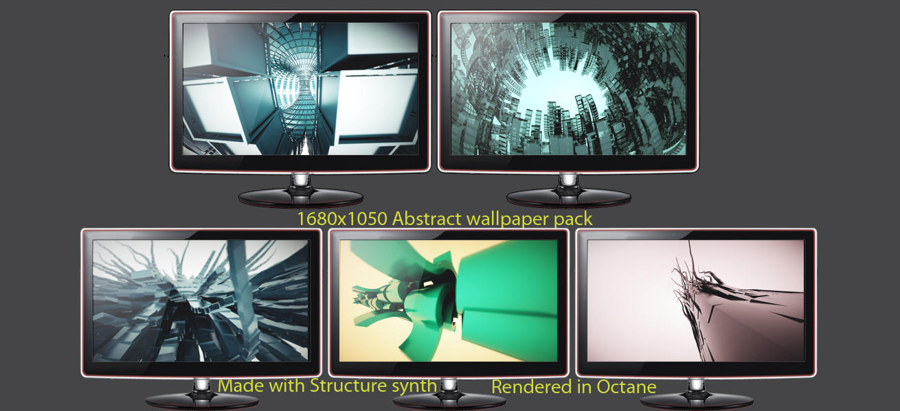 1680x1050 Abstract Pack