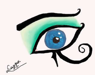 Egyptian Eye- Inspired By The Original Yu-Gi-Oh!