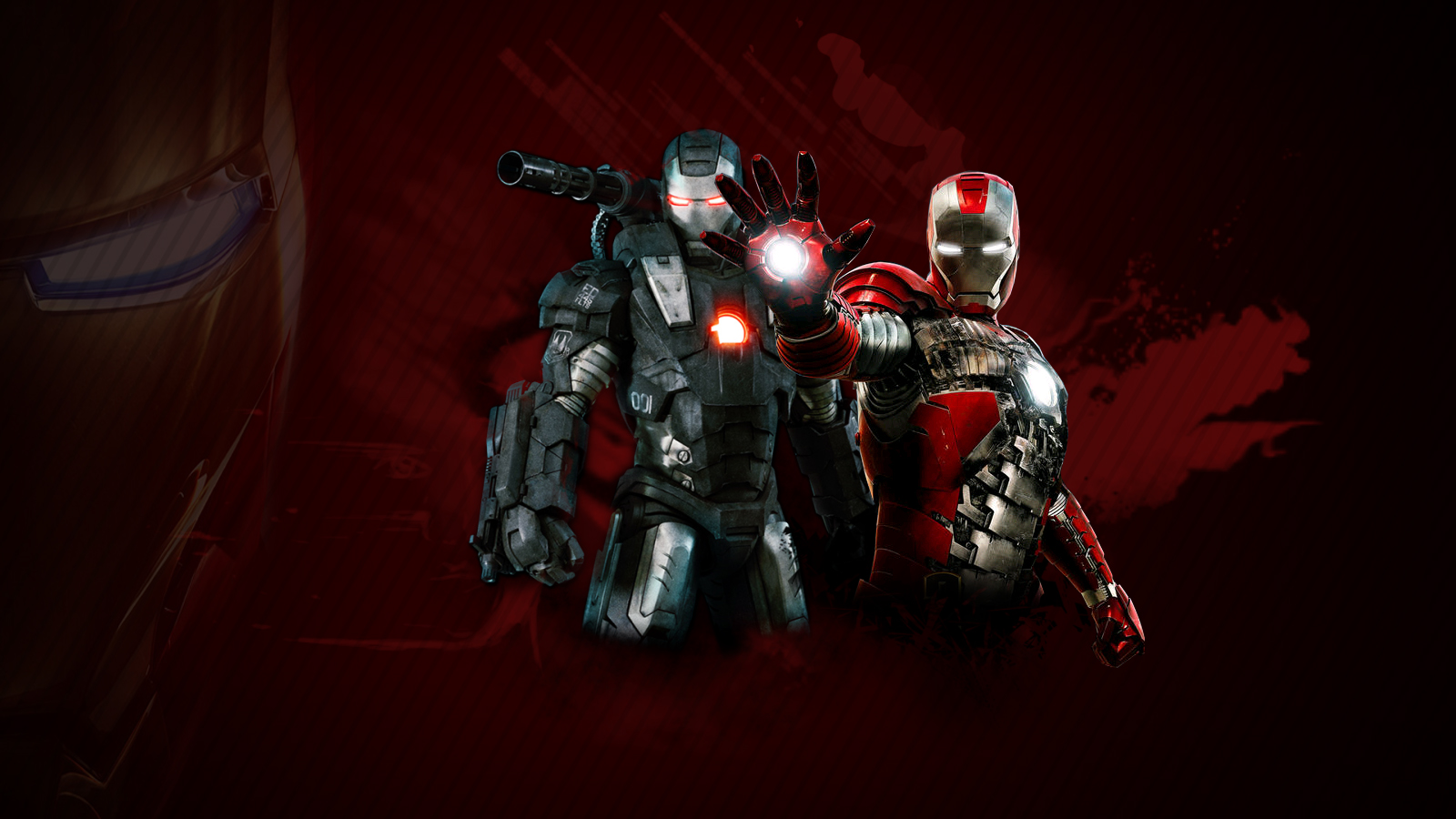 Iron Man 2 Wallpaper Red