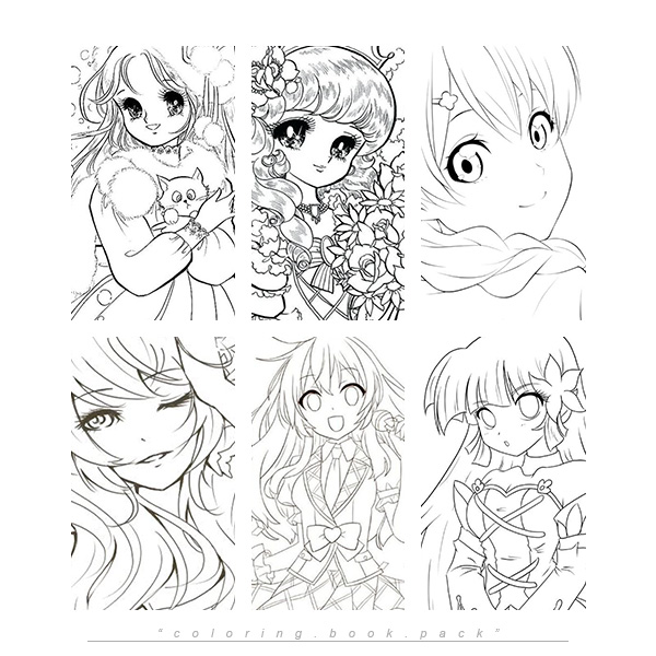 Coloring Book Pack - PDF by Wildnessgraphics on DeviantArt