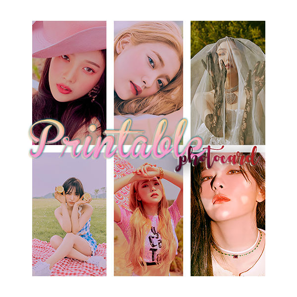 Printable photocard RED VELVET by Wildnessgraphics on DeviantArt Printable photocard RED VELVET by Wildnessgraphics on DeviantArt