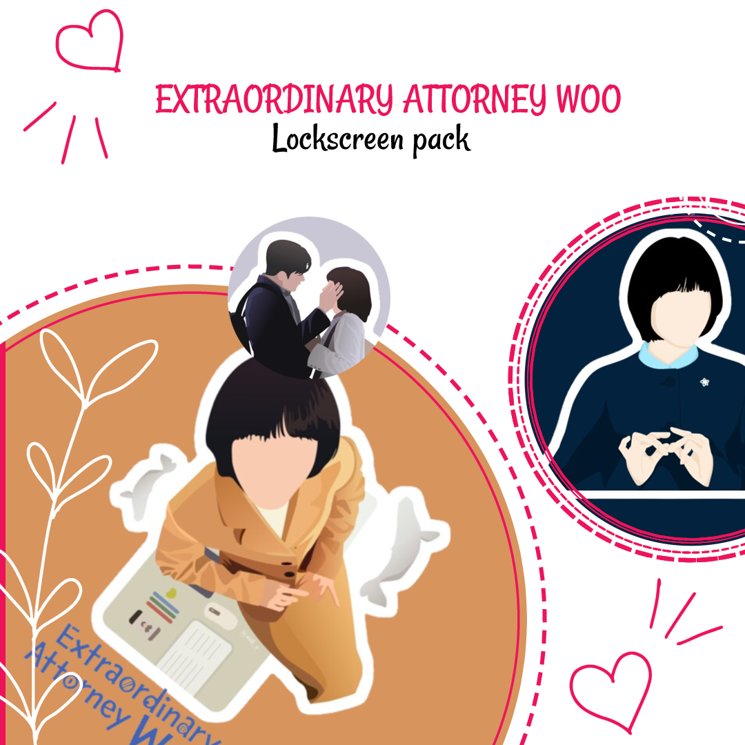 Lockscreen Extraordinary Attorney Woo pack by Wildnessgraphics on