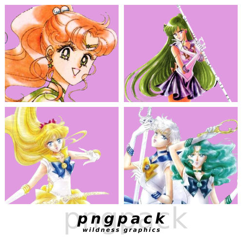 Sailor Moon Png Pack (3) by Wildnessgraphics on DeviantArt