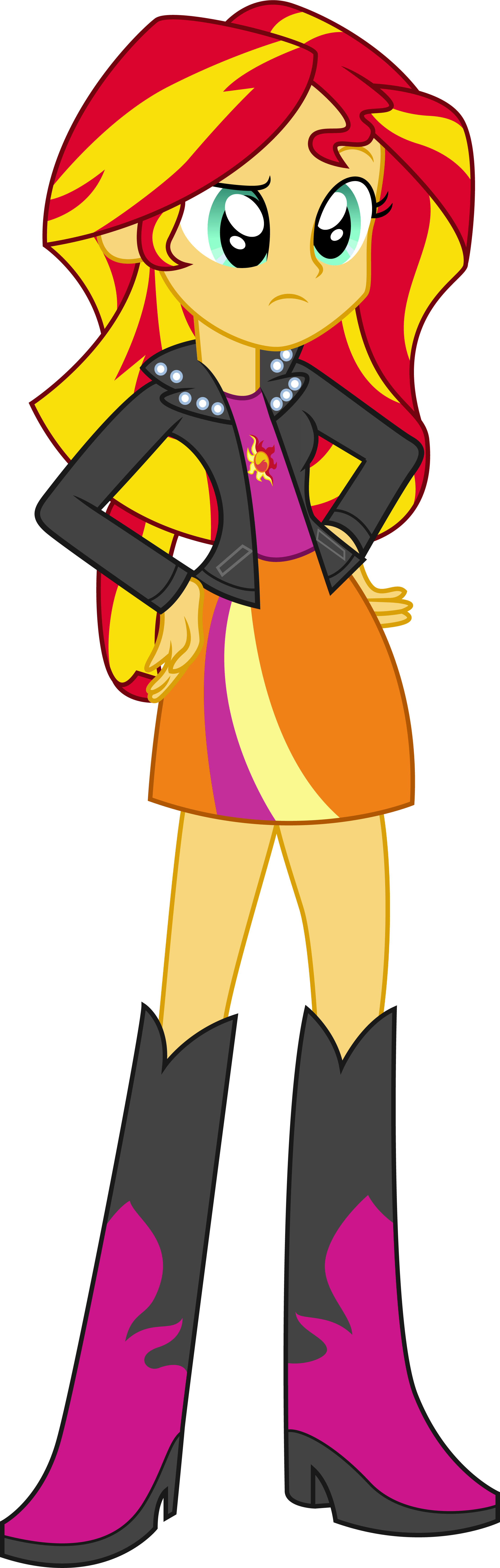 Sunset Shimmer Not Even Close