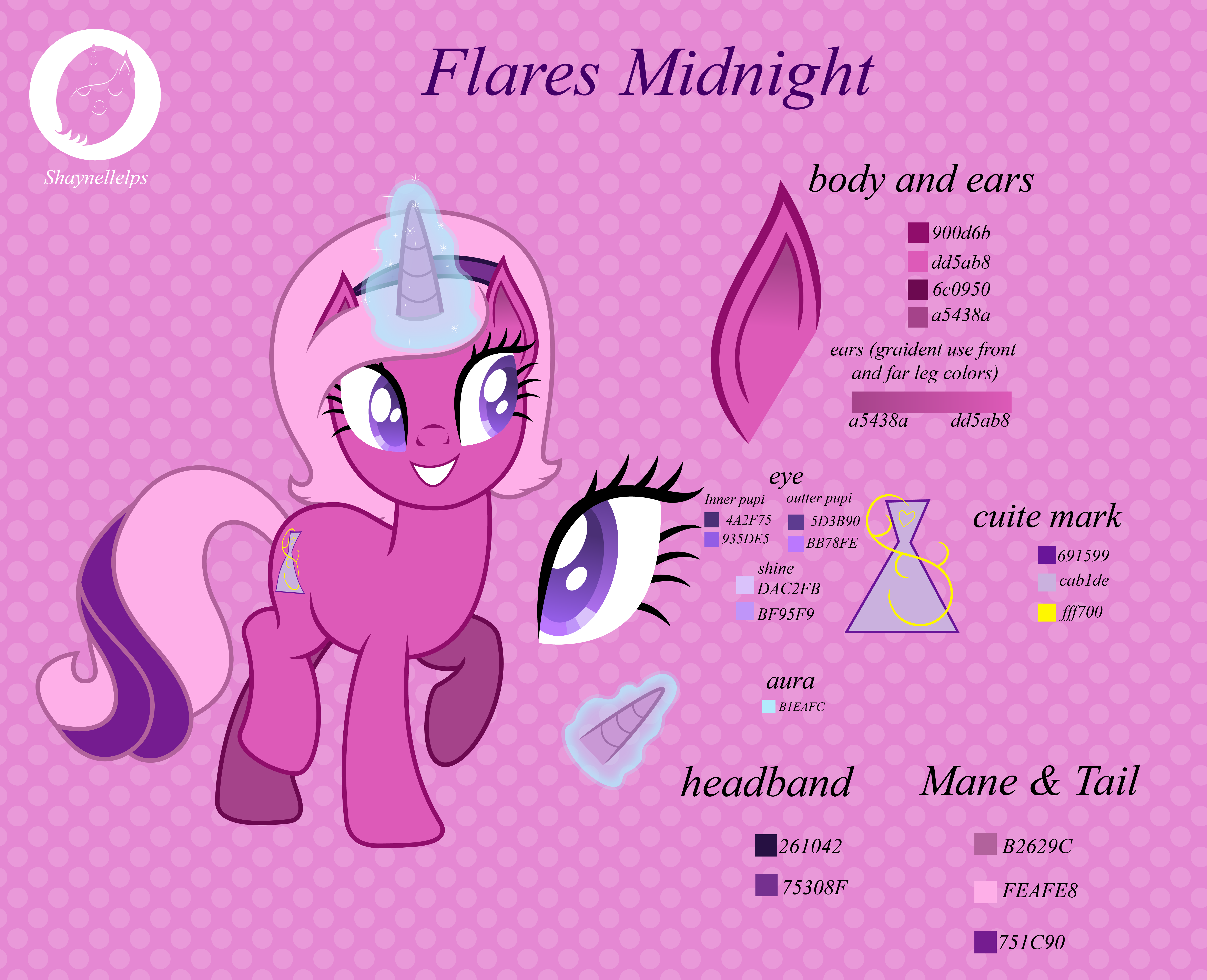 Flares Midnight Color Guide 2015