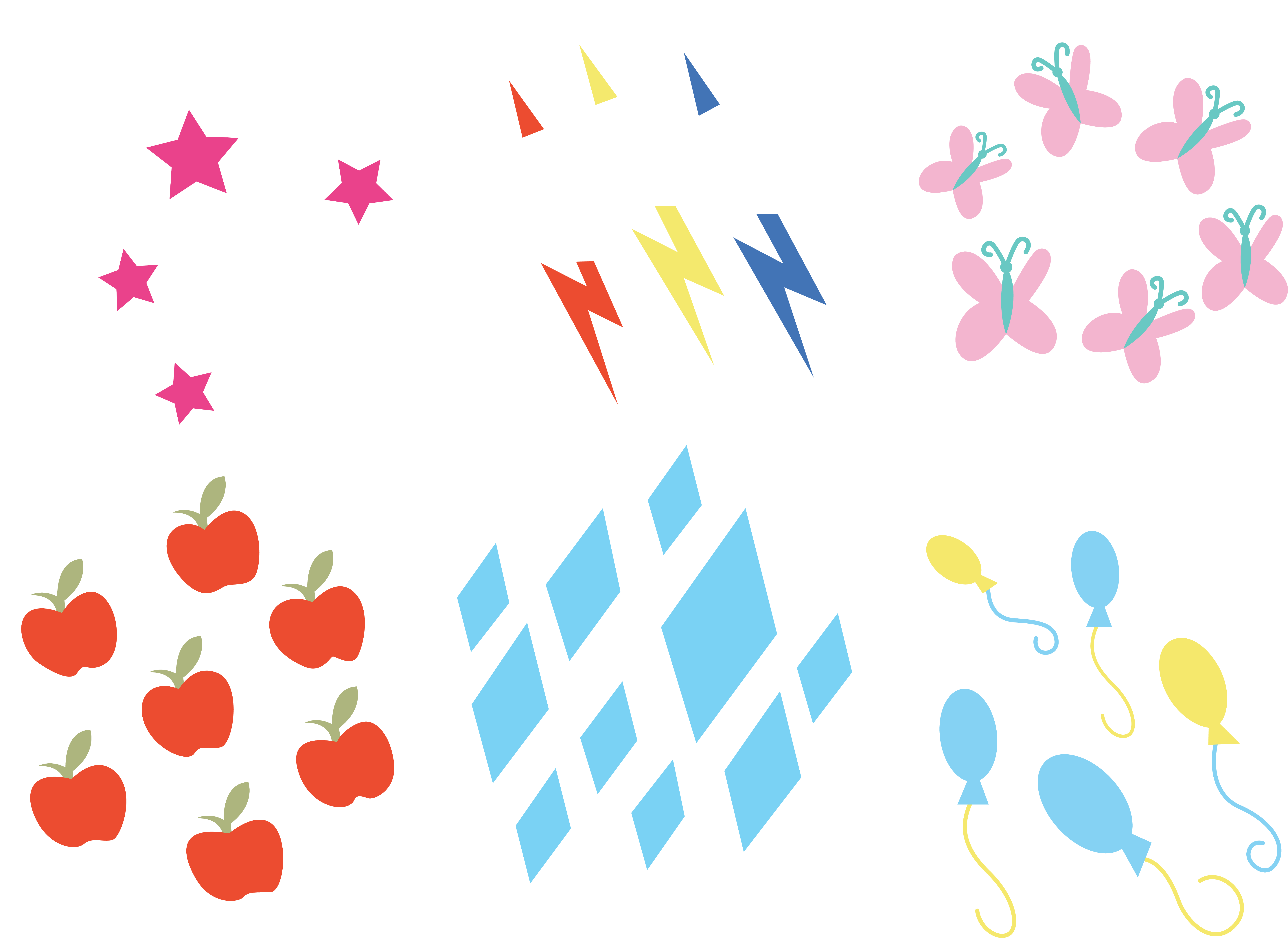 All the cutie marks