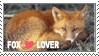 Fox lover Stamp by JazzAaro