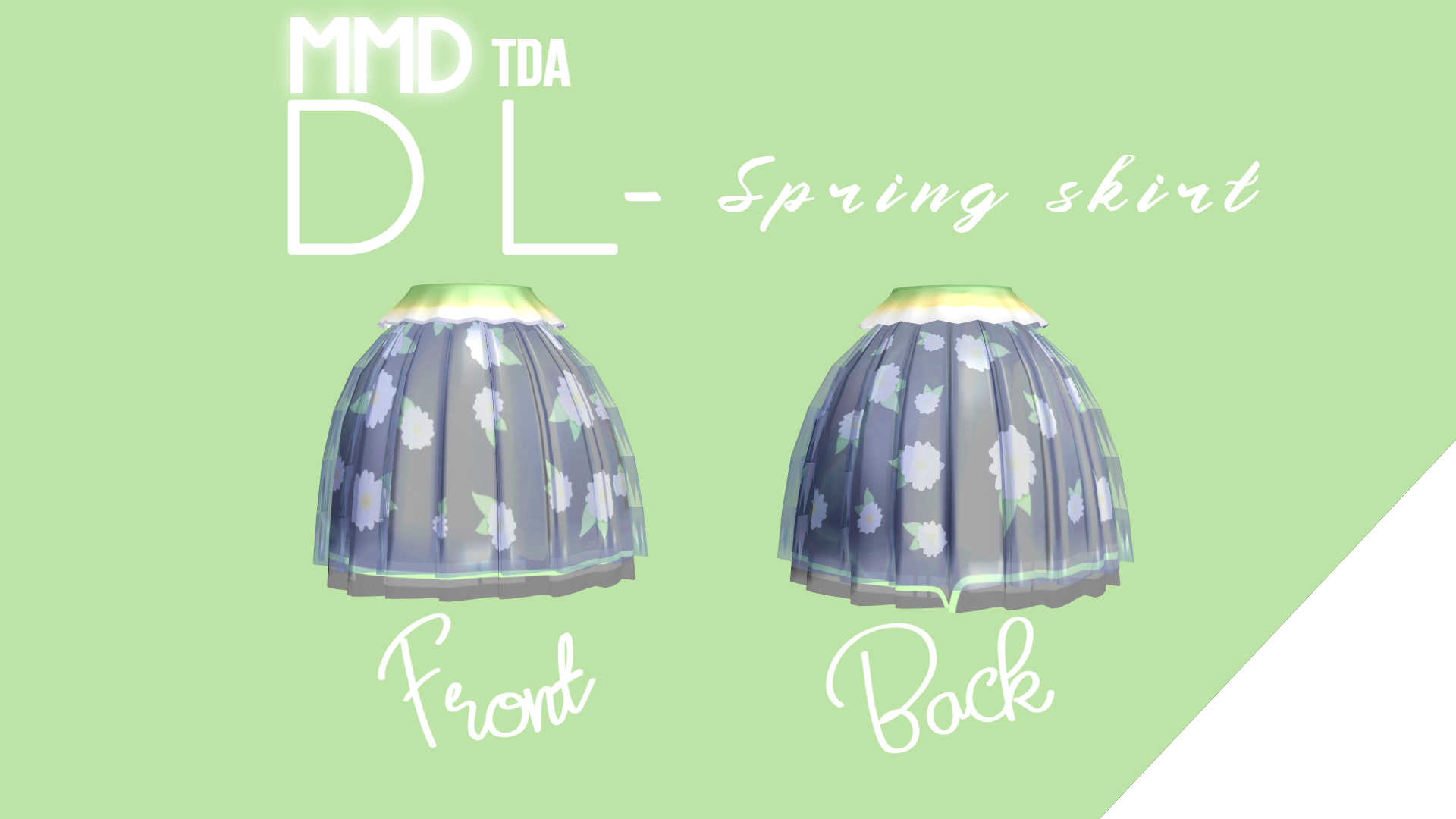 +DL - Spring skirt [TDA] by FREACKINGUmekooo on DeviantArt