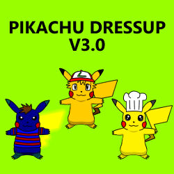 Pikachu Dressup v3.0 by pichu90 on DeviantArt