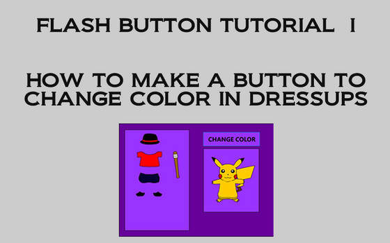 Flash Button Tutorial I