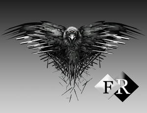 Raven Game of Thrones Render