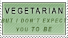 Vegetarian Stamp by Naaya-Neko
