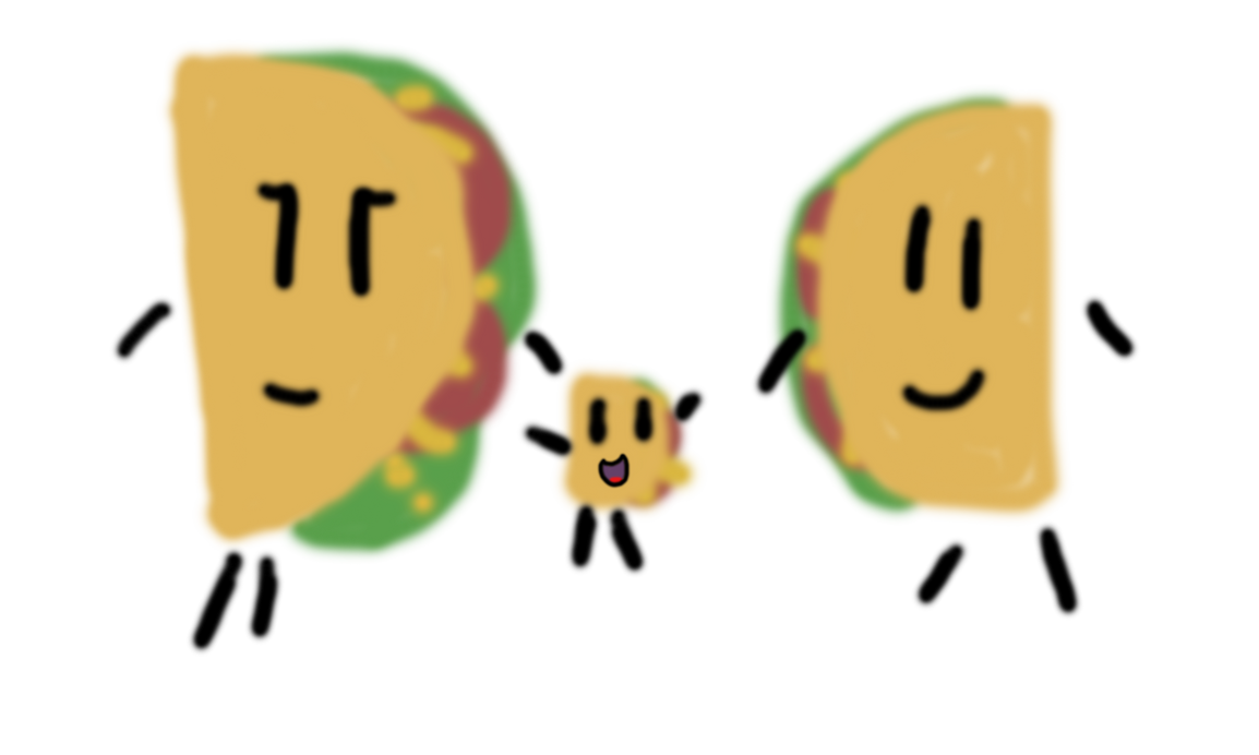 Mrs. Taco, Mr. Taco, And Taco Jr. by Skyhla on DeviantArt