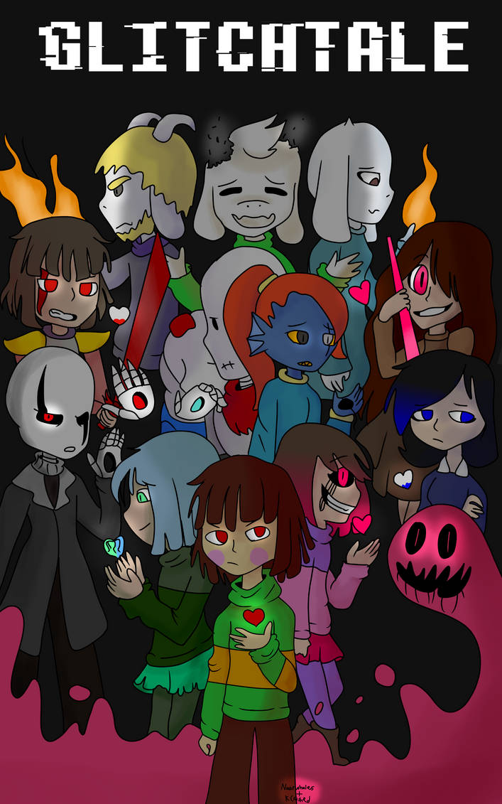Glitchtale Season 2 Poster Open Collab By Naarwhales On Deviantart