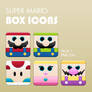 Super Mario Box Icons Pack 1