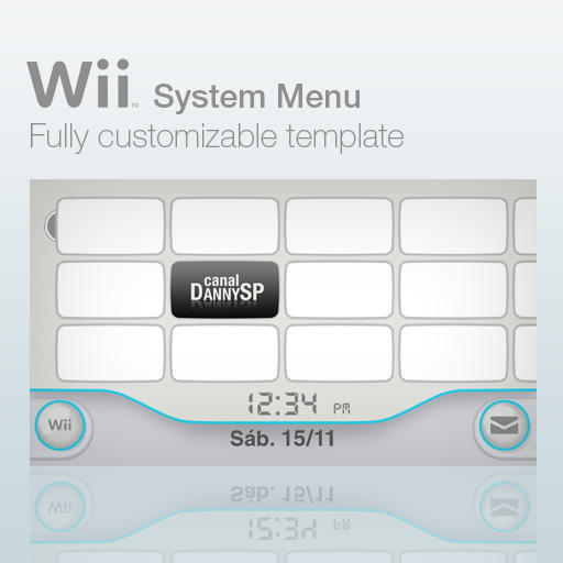 Wii System Menu Template by DannySP on DeviantArt