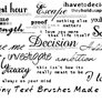 Tiny Text Brushes 3