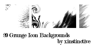 Grunge Icon Background Brushes