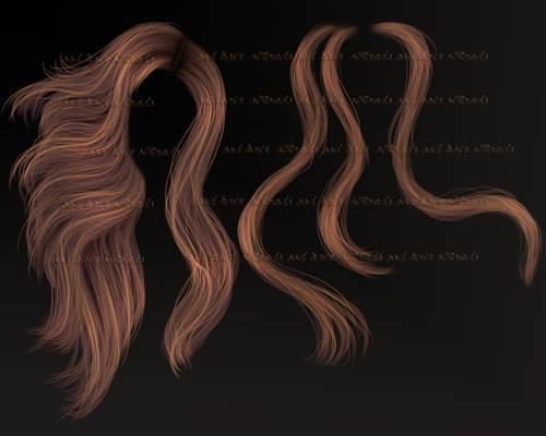 PSD HAIR + STRANDS 51