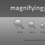 Magnifying Glass Icons + PSD