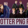 Potter PNG Pack4