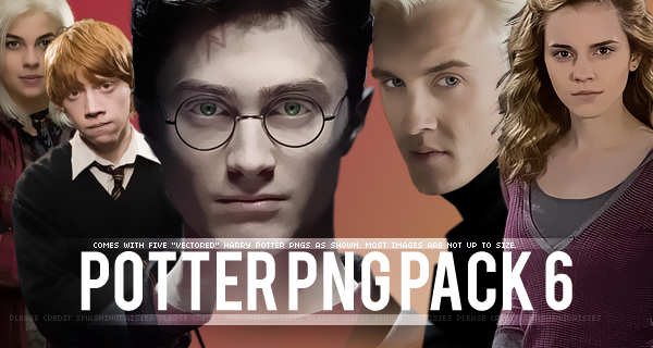 (Special Edition) Potter PNG Pack6
