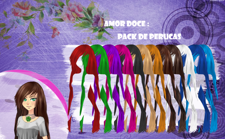 Amor Doce--Pack de perucas 42