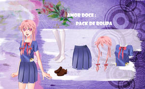 Amor Doce--Cosplay de Yuno Gasai