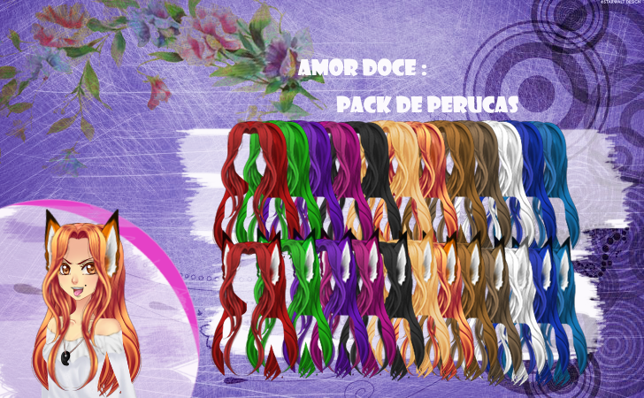 Amor Doce--Pack de perucas 55