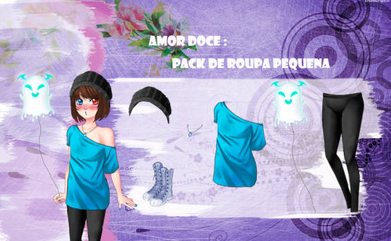 Amor Doce- Pack de roupa pequena 3