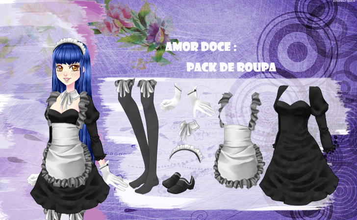 Amor Doce--Pack de roupas 59