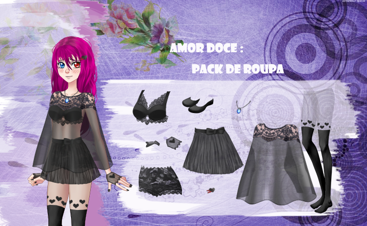 Amor Doce--Pack de roupas 67