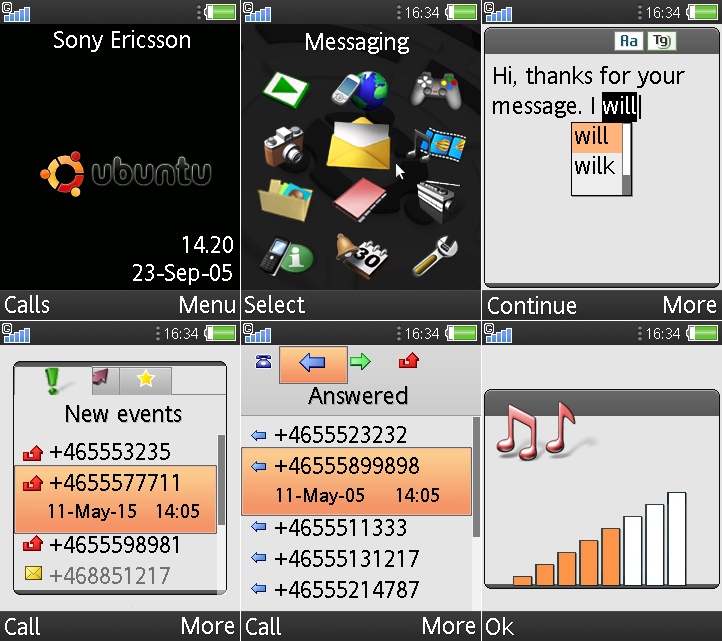 Ubuntu theme for SE phones