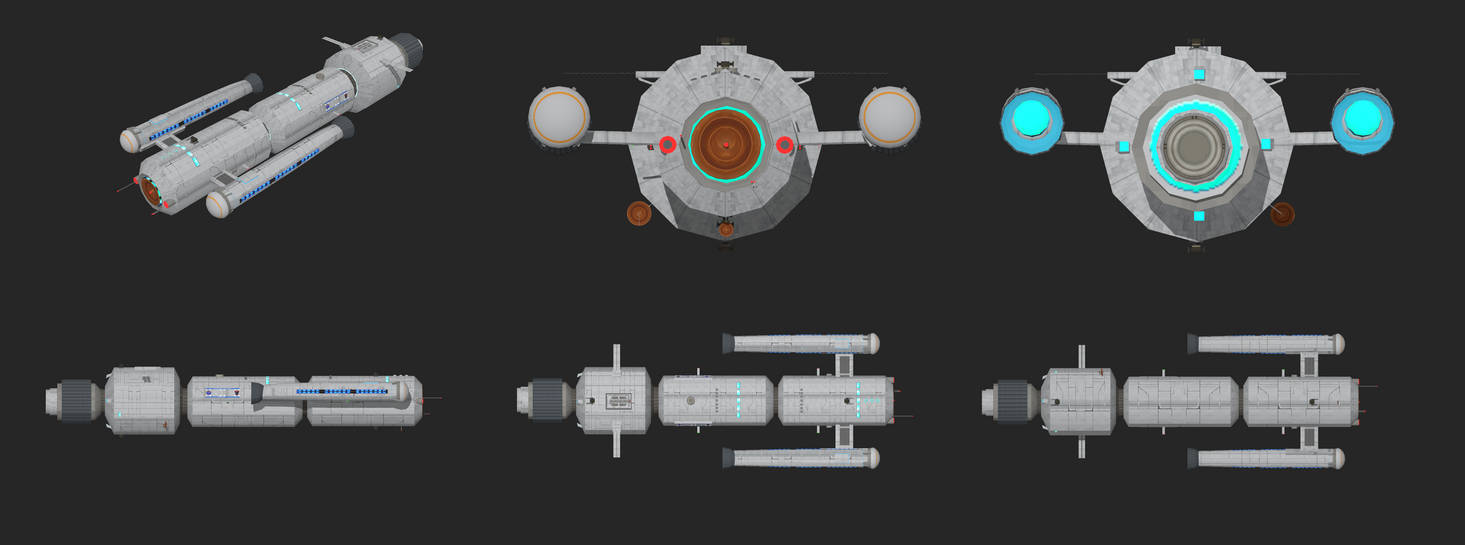 Bison Class - Nacelled Refit by Chrispy-Shipyards on DeviantArt