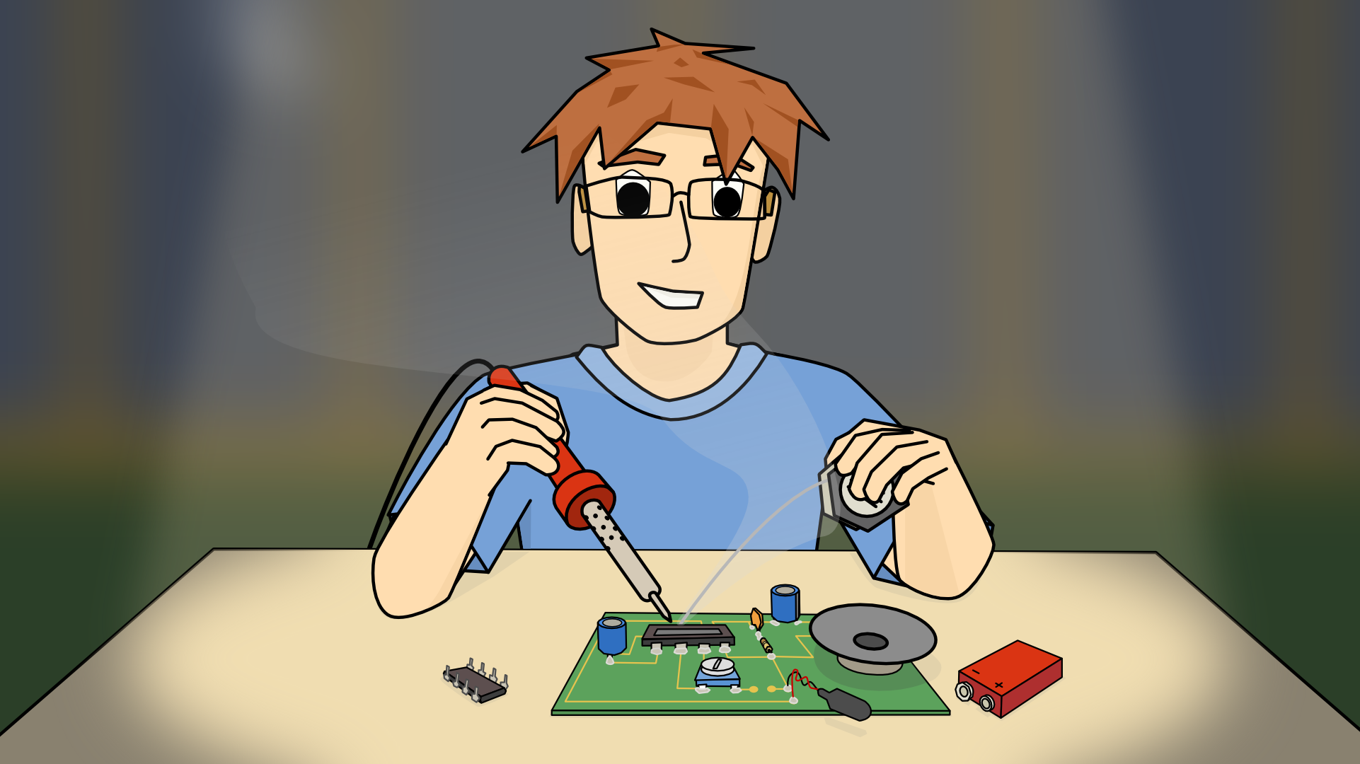 Soldering a Circuit