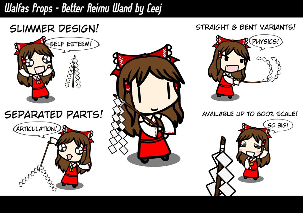 (Walfas) Props - Better Reimu Wand