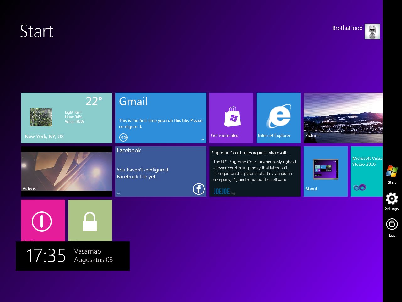 Windows 8 Start Screen by fogelsoft on DeviantArt