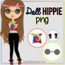 Ropa PNG Doll Hippie