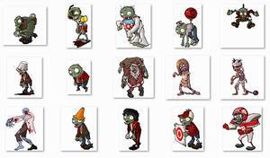 Zombie Pack Screen Mates