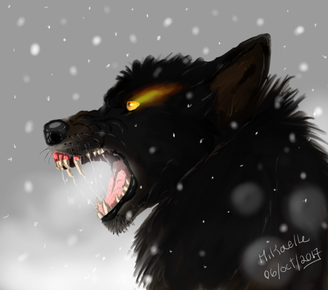White Wolf Hurt by MikaKoda on DeviantArt