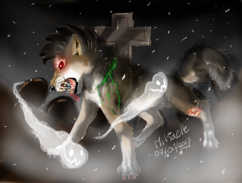 Wolf Eye Red coretober by MikaKoda on DeviantArt