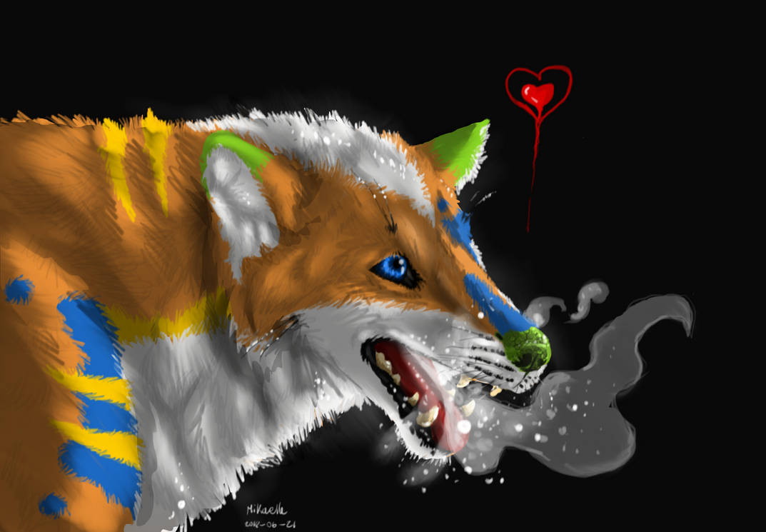 wolf Aiko request on insta by MikaKoda on DeviantArt