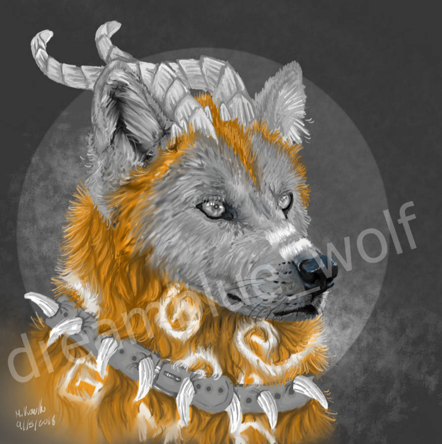 Real wolf fantasy (art trade on insta ) by MikaKoda on DeviantArt