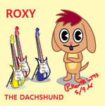 HTF OC - Roxy the Dachshund (Official Profile) by PatientPaint93