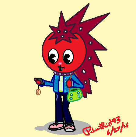 HTF Fanart - Mall Flaky (MS Paint) by PatientPaint93 on DeviantArt