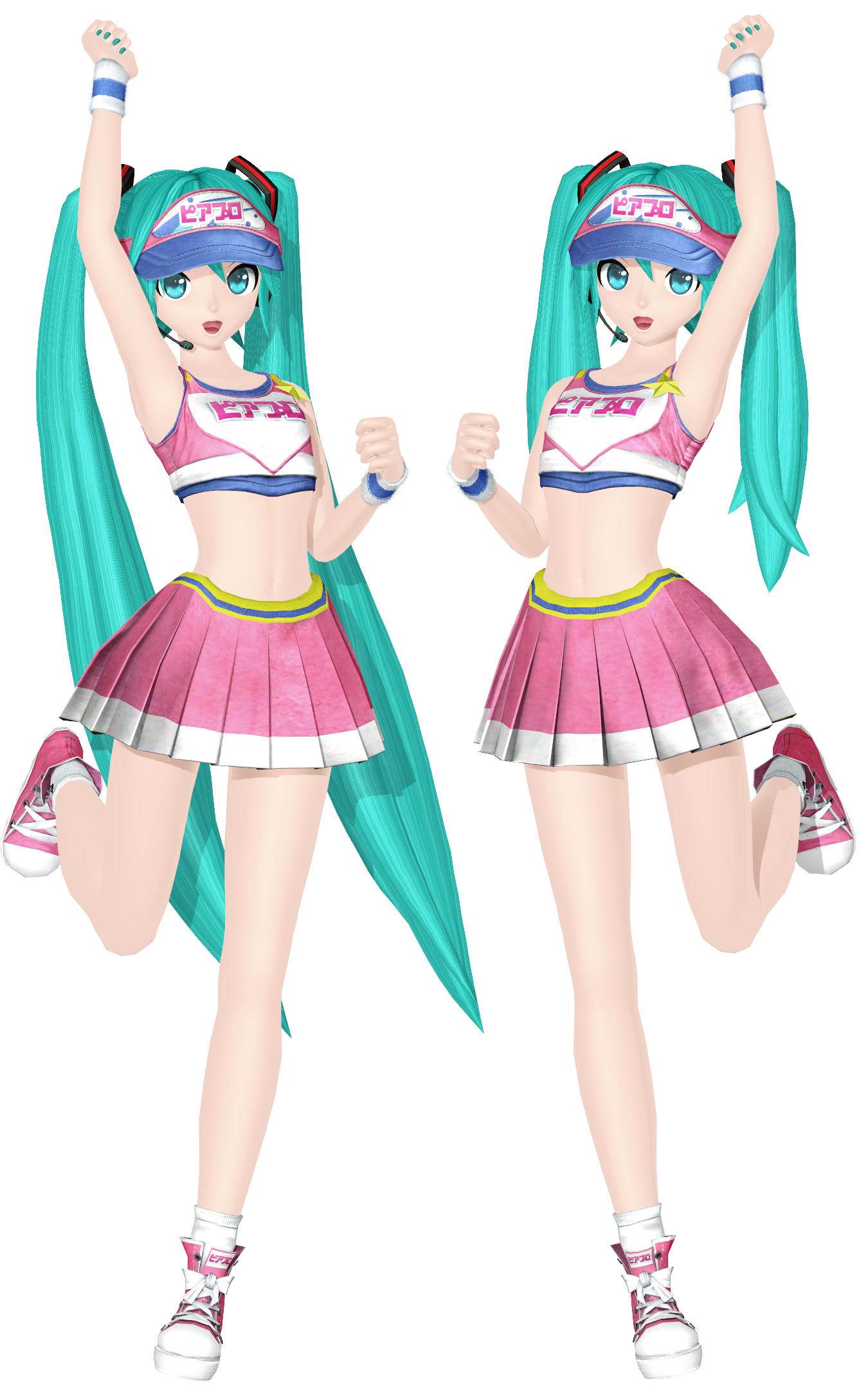 MMD DTE (07) Cheerleader DL by MisakiGalhardo on DeviantArt