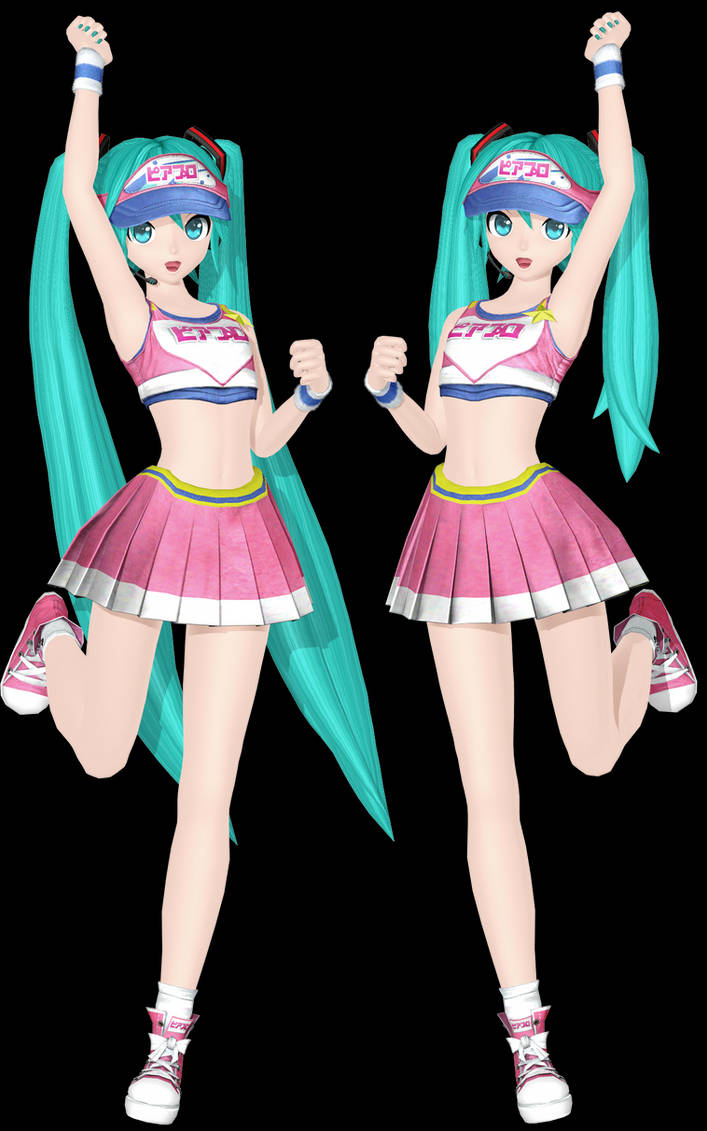 MMD DTE (07) Cheerleader DL by MisakiGalhardo on DeviantArt