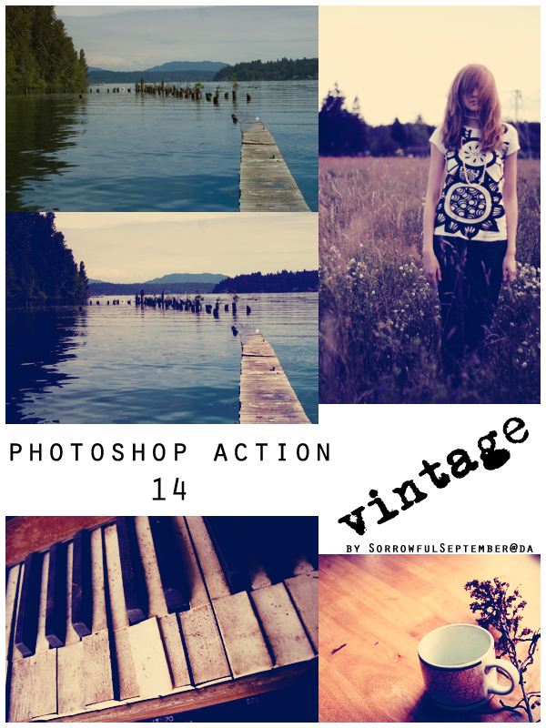 Vintage Photoshop Action