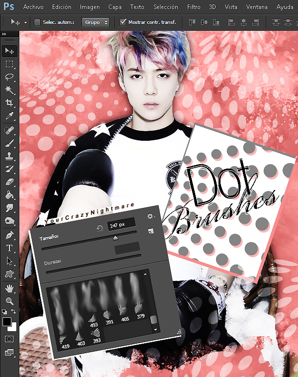 +Dots Brushes